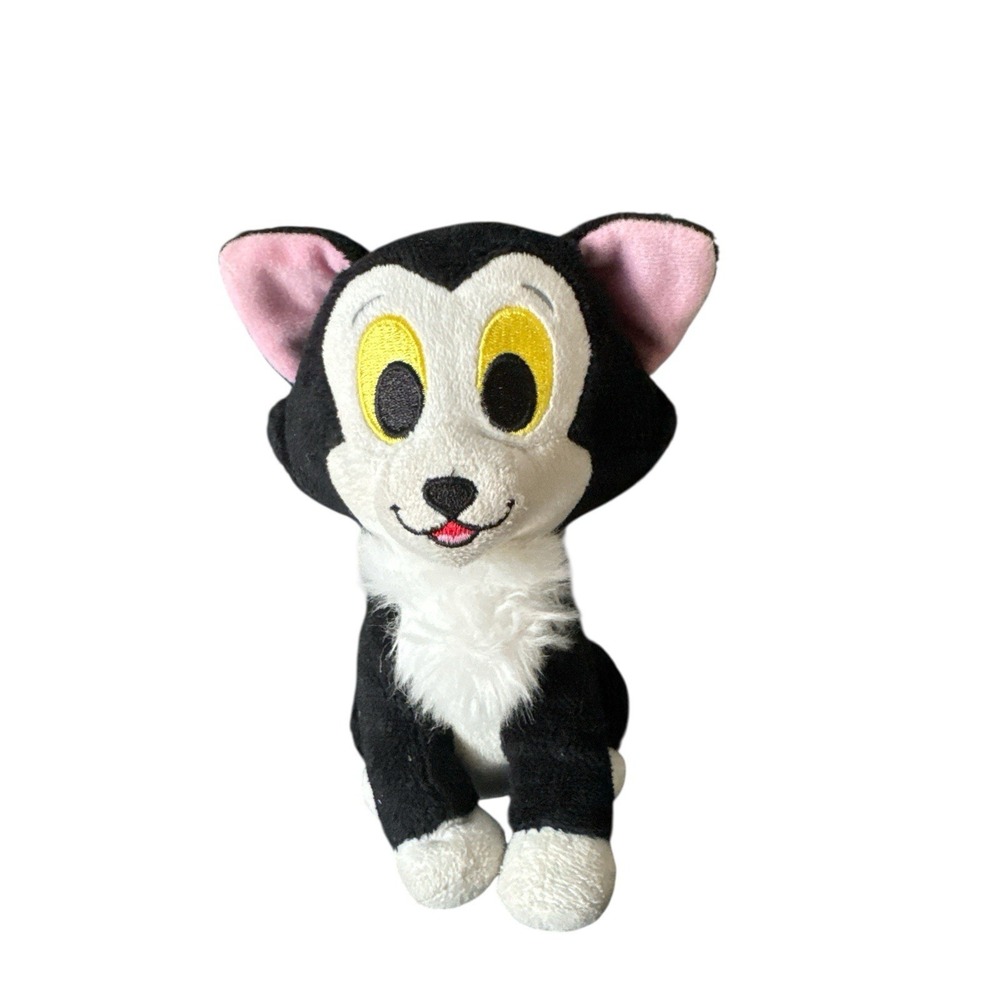 Disney Just Play Pinocchio Figaro the Cat Plush Toy 6 Inch